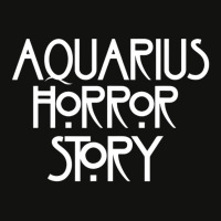 A-q-u-a-r-i-u-s Horror Story Saying Scorecard Crop Tee | Artistshot