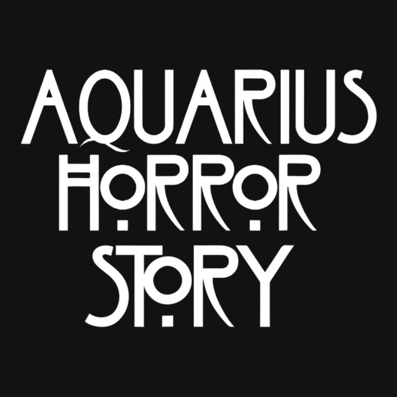 A-q-u-a-r-i-u-s Horror Story Saying Scorecard Crop Tee by cm-arts | Artistshot