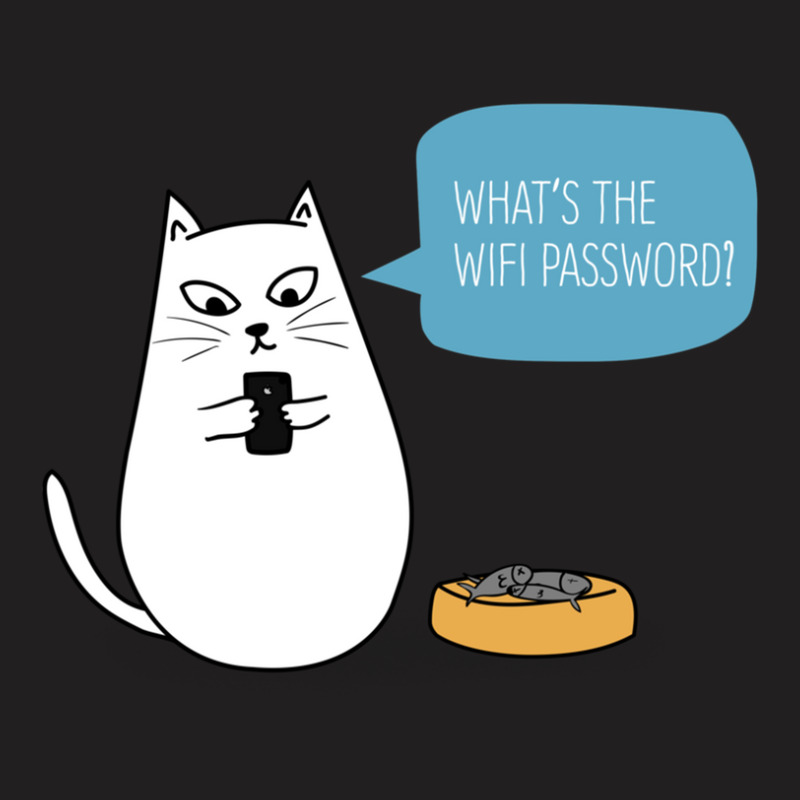 Wifi Cat Gift T-shirt | Artistshot