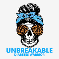 Diabetes Unbreakable Diabetes Warrior Skull Halloweenfor Woman 332 Awa Rear Car Mat | Artistshot