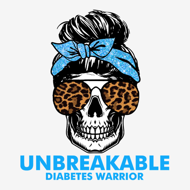 Diabetes Unbreakable Diabetes Warrior Skull Halloweenfor Woman 332 Awa Rear Car Mat | Artistshot