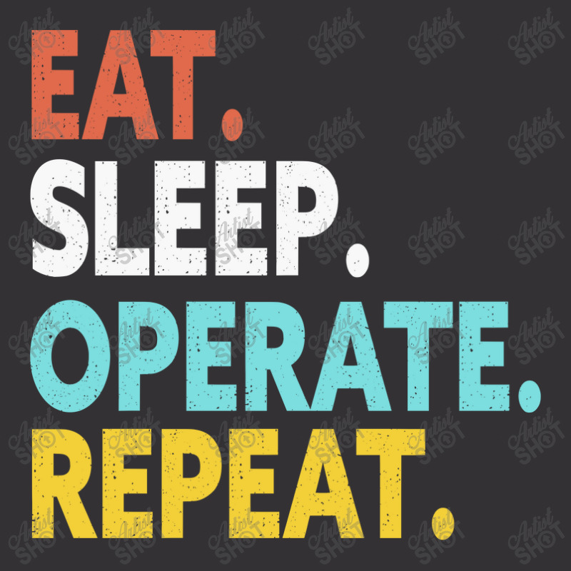 Eat Sleep Operate Repeat Vintage Hoodie And Short Set | Artistshot