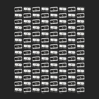 Cassette Pattern Black And White 3/4 Sleeve Shirt | Artistshot