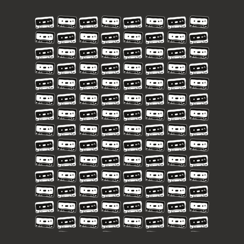 Cassette Pattern Black And White Champion Hoodie by AlmaWilliams | Artistshot