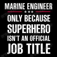 Gift For Superhero Marine Engineer Adjustable Cap | Artistshot