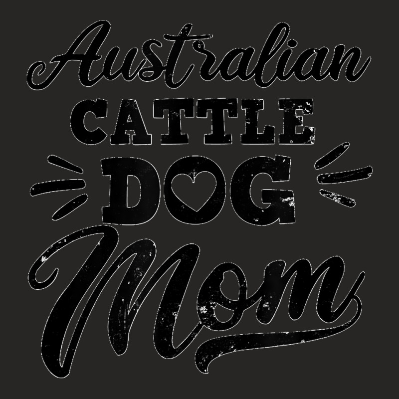 Australian Mom Design Cattle Dog Ladies Fitted T-Shirt by ROGERWILLIAMWARD | Artistshot