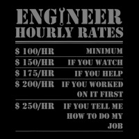 Engineer Hourly Rate Engineering Mechanical Civil Cropped Hoodie | Artistshot