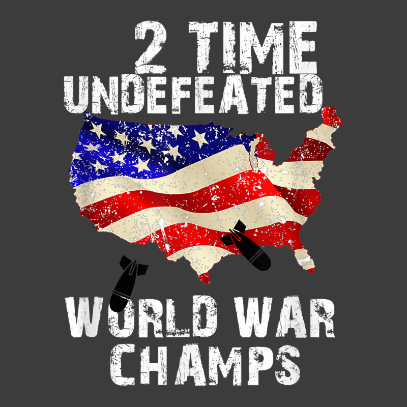 Two Times Undefeated World War Champs For A Veteran Men's Polo Shirt by ElsieLynne | Artistshot