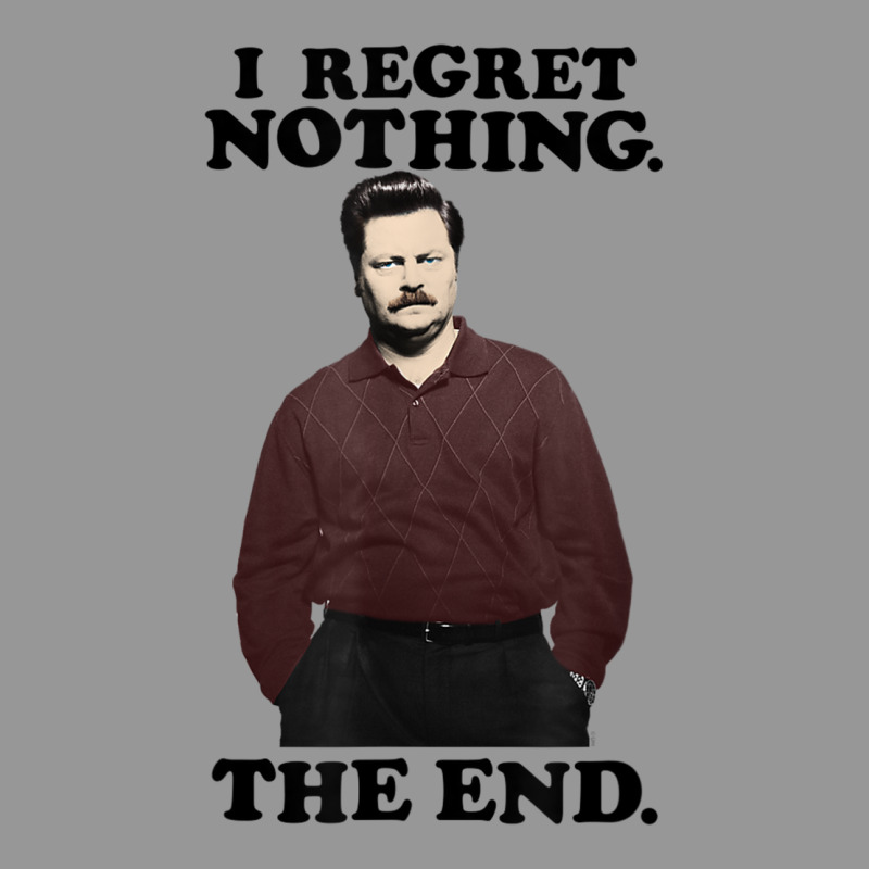 Parks & Recreation I Regret Nothing T Shirt Women's V-Neck T-Shirt by cm-arts | Artistshot