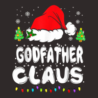 Godfather Claus Christmas Pajama Family Matching Xmas Light Racerback Tank | Artistshot