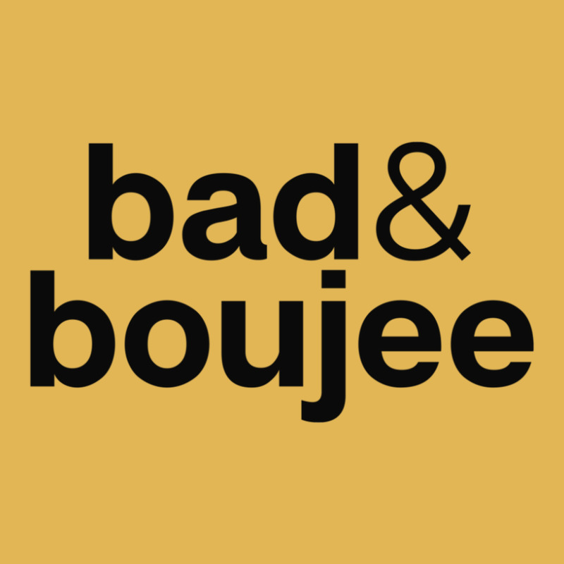 Bad & Boujee Minimal T-shirt & Stickers - Hip-hop Lover Music Lover 1 Vintage Hoodie And Short Set by SarahWhitfield | Artistshot