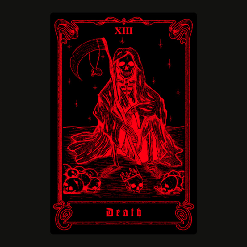 Death Xiii  Tarot Grim Reaper Scorecard Crop Tee by SEANMCDONOUGH | Artistshot