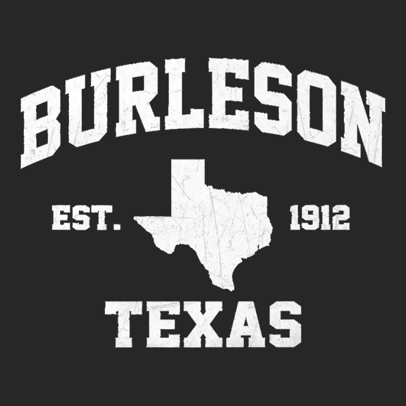 Burleson Texas Tx Vintage State Athletic Style Premium Men's T-shirt Pajama Set by kevinnichols | Artistshot