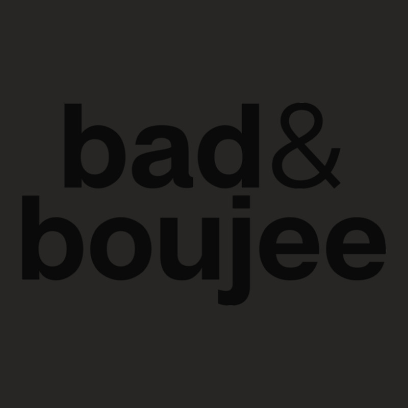 Bad & Boujee Minimal T-shirt & Stickers - Hip-hop Lover Music Lover Ladies Fitted T-Shirt by KevinFernandez | Artistshot