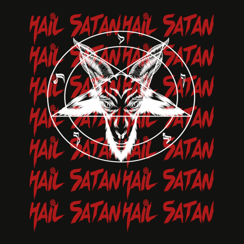 Hail Satan Scorecard Crop Tee by SEANMCDONOUGH | Artistshot