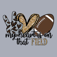 Football My Heart Is On That Field Football Lovers Spirited Sport 39 F Tank Dress | Artistshot