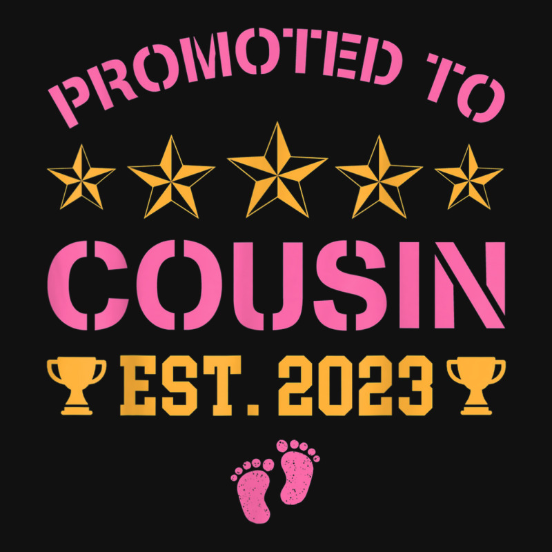 Cute Promoted To Big Cousin 2023 Soon To Be Cousin 2023 Girl Bicycle ...