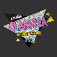 Womens Nickelodon Clarissa Explains It All I Wish She'd Explain It V-n Vintage Short | Artistshot