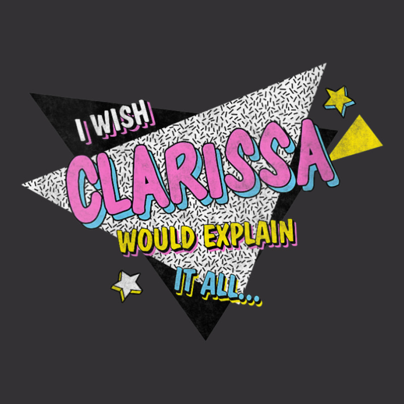 Womens Nickelodon Clarissa Explains It All I Wish She'd Explain It V-n Vintage Short | Artistshot