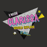 Womens Nickelodon Clarissa Explains It All I Wish She'd Explain It V-n Champion Hoodie | Artistshot