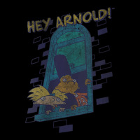 Womens 90s Hey Arnold On The Lookout V-neck Men's 3/4 Sleeve Pajama Set | Artistshot