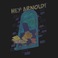 Womens 90s Hey Arnold On The Lookout V-neck Classic T-shirt | Artistshot