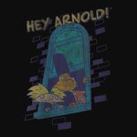 Womens 90s Hey Arnold On The Lookout V-neck Crop Top | Artistshot