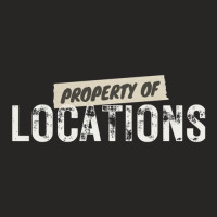 Property Of Locations (filmtv) Ladies Fitted T-shirt | Artistshot