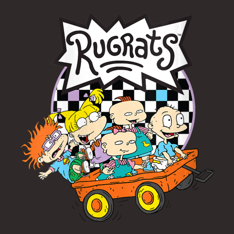 Womens Rugrats Checkerboard With Kids In Wagon V-neck Racerback Tank by cm-arts | Artistshot