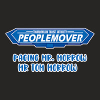 Paging Mr. Morrow People Mover Merch Ladies Fitted T-shirt | Artistshot