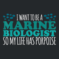 My Life Has Porpoise Future Marine Biologist T Shirt Crewneck Sweatshirt | Artistshot