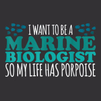 My Life Has Porpoise Future Marine Biologist T Shirt Vintage Short | Artistshot