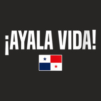 Womens Ayala Vida Panamanian Slang Panama Flag V Neck T Shirt Ladies Fitted T-shirt | Artistshot