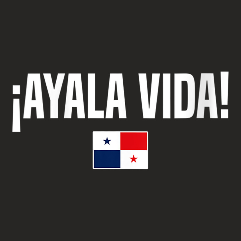 Womens Ayala Vida Panamanian Slang Panama Flag V Neck T Shirt Ladies Fitted T-Shirt by cm-arts | Artistshot