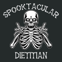 Womens Funny Spooky Spooktacular Dietitian Halloween V Neck T Shirt Women's Triblend Scoop T-shirt | Artistshot