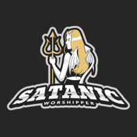 Satanic Female Worshipper Ladies Fitted T-shirt | Artistshot