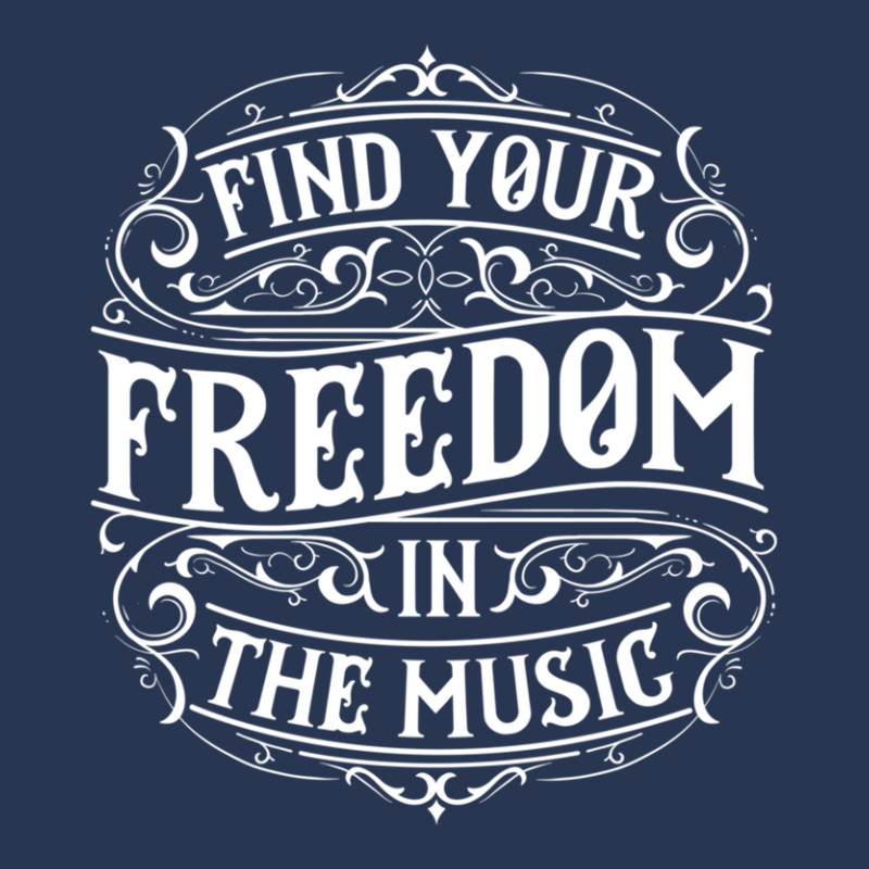 Find Your Freedom In Music Men Denim Jacket | Artistshot