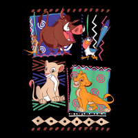 Lion & King Simba And Timon Graphic Fleece Short | Artistshot