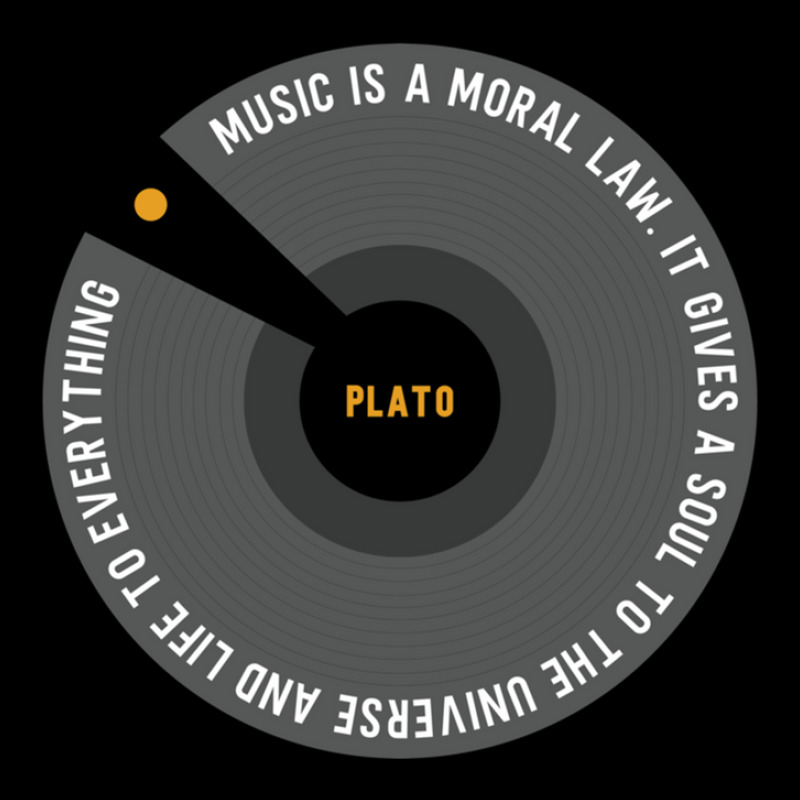 Music Is A Moral Law - Plato Cropped Hoodie by saterseim | Artistshot