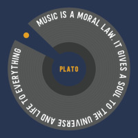 Music Is A Moral Law - Plato 1 Men Denim Jacket | Artistshot