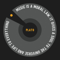 Music Is A Moral Law - Plato 1 Classic T-shirt | Artistshot