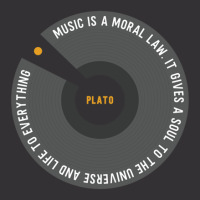 Music Is A Moral Law - Plato 1 Vintage Hoodie | Artistshot