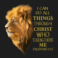 Philippians 413 Religious Lion Verses Christian Classic T-shirt | Artistshot