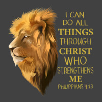 Philippians 413 Religious Lion Verses Christian Vintage T-shirt | Artistshot