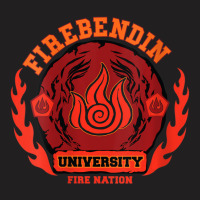 Womens Firebendin University Fire Nation V-neck T-shirt | Artistshot