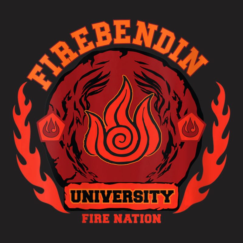 Womens Firebendin University Fire Nation V-neck T-shirt | Artistshot