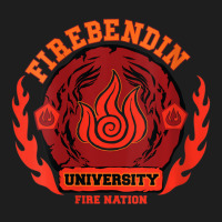 Womens Firebendin University Fire Nation V-neck Classic T-shirt | Artistshot