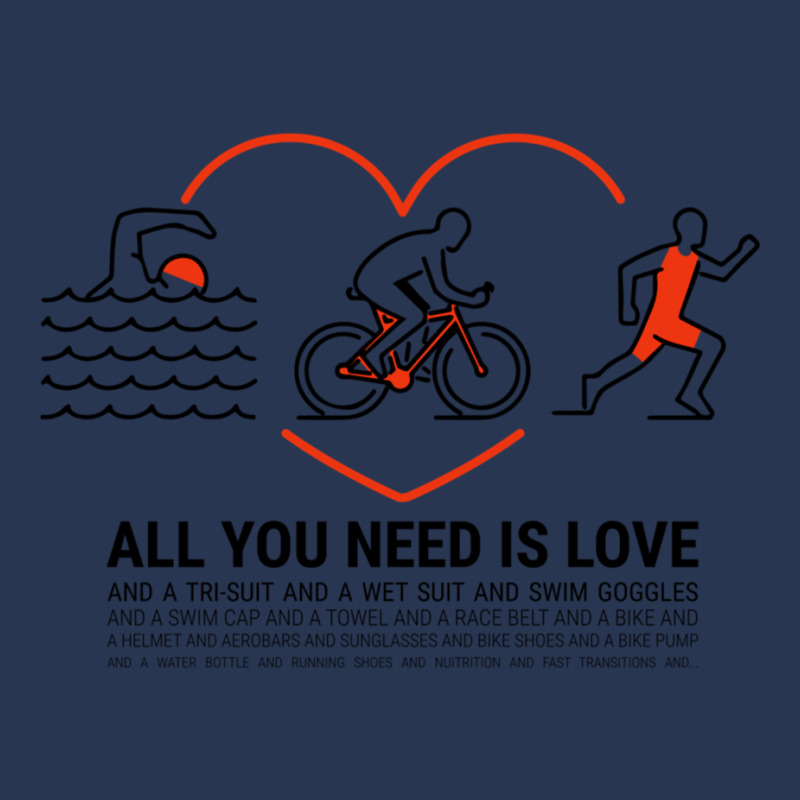 All You Need Is Love Quot  Triathlete Men Denim Jacket by YAMARIMULERO | Artistshot