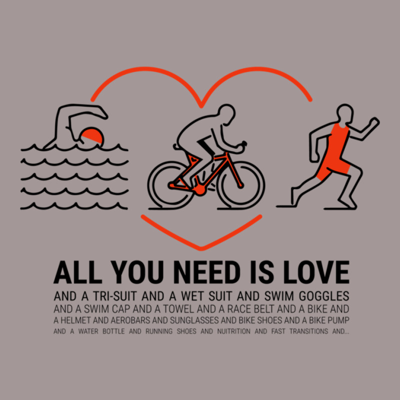 All You Need Is Love Quot  Triathlete Vintage Short by YAMARIMULERO | Artistshot