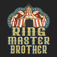 Ringmaster Brother   Vintage Circus Birthday Long Sleeve T Shirt 3/4 Sleeve Shirt | Artistshot